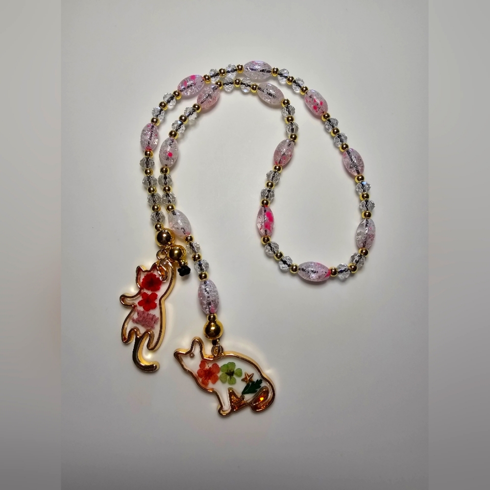Bohemian Trinkets Cats Meow Bag Charm